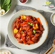 [THE진한] 40년전통! 100%닭다리살 양념 닭갈비 300g