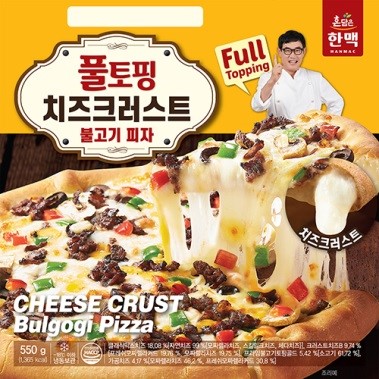 원형피자_치즈크러스트 불고기